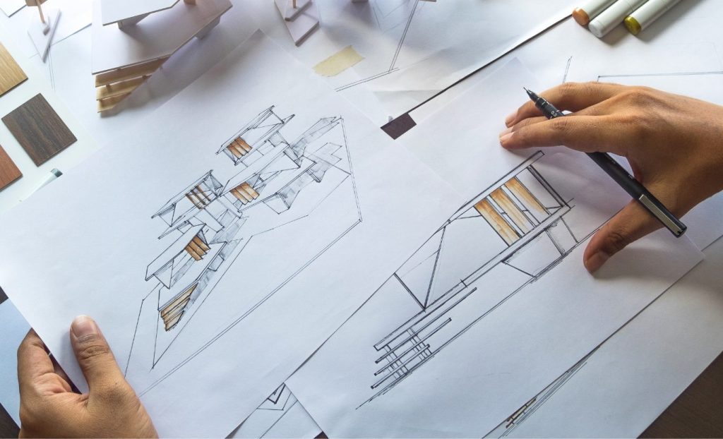 Arquitecte Tècnic supervisant el disseny i l’execució d’un projecte